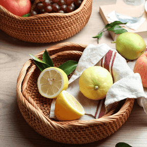 Cesto Artesanal em Rattan Bali - Cazehn