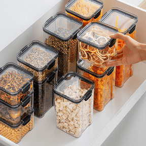 Kit Potes Herméticos Porto de 7 peças + Brinde - Cazehn