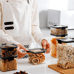 Kit Potes Herméticos Porto de 7 peças + Brinde - Cazehn