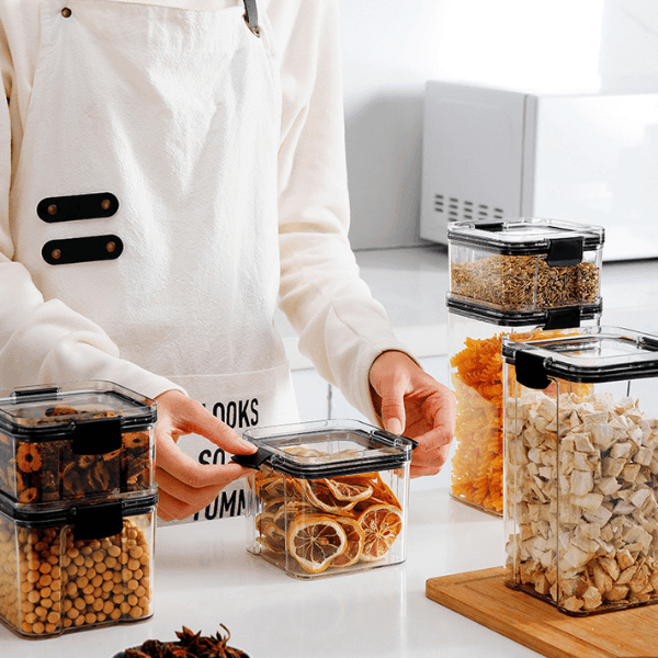 Kit Potes Herméticos Porto de 7 peças + Brinde - Cazehn