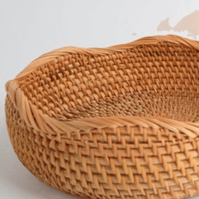 Cesto Artesanal em Rattan Bali - Cazehn