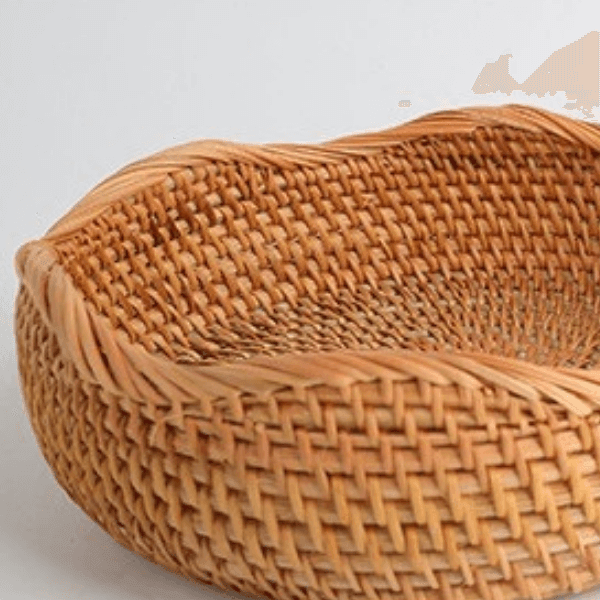 Cesto Artesanal em Rattan Bali - Cazehn