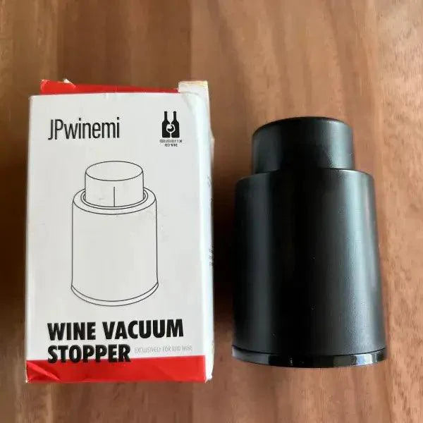 Kit Degustação Vinhos -Compre Aerador e Rolha a Vácuo e Ganhe o Saca-rolhas Pneumático - Cazehn