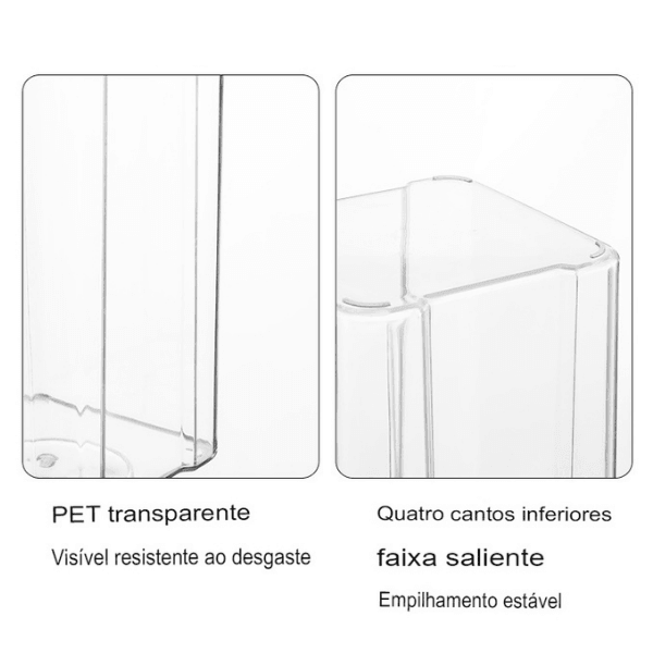 Kit Potes Herméticos Porto de 7 peças + Brinde - Cazehn