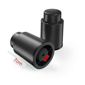 Kit Degustação Vinhos -Compre Aerador e Rolha a Vácuo e Ganhe o Saca-rolhas Pneumático - Cazehn