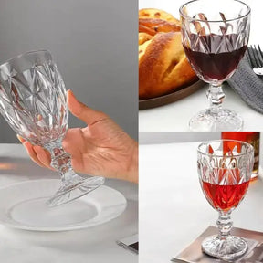 Jogo 6 Taças Elegance 340ml - Cazehn