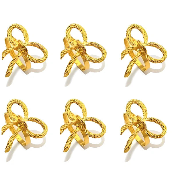 Kit Anéis Guardanapo Madrid de 6 peças - Cazehn