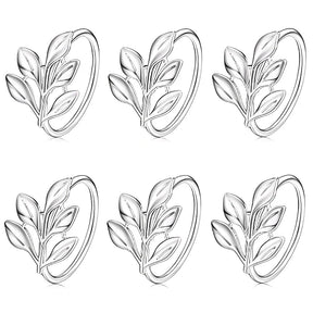 Kit Anéis Guardanapo Madrid de 6 peças - Cazehn