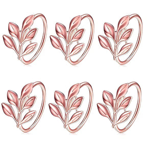 Kit Anéis Guardanapo Madrid de 6 peças - Cazehn