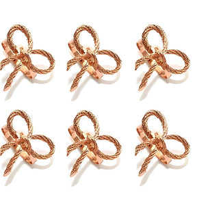 Kit Anéis Guardanapo Madrid de 6 peças - Cazehn