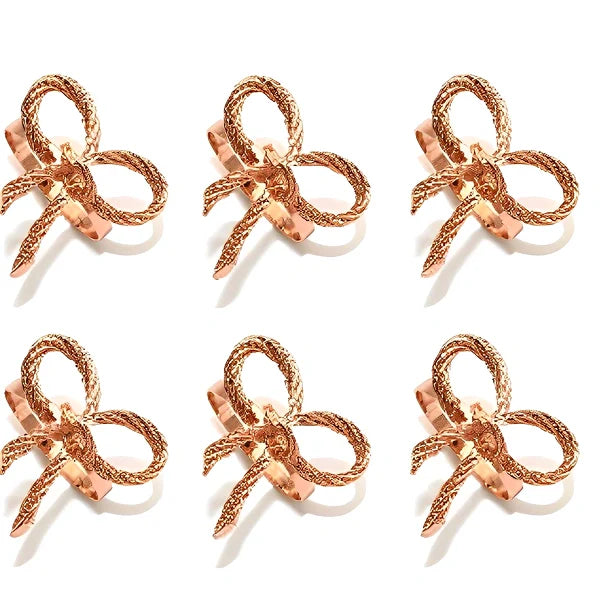 Kit Anéis Guardanapo Madrid de 6 peças - Cazehn