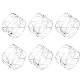 Kit Anéis Guardanapo Madrid de 6 peças - Cazehn