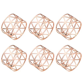 Kit Anéis Guardanapo Madrid de 6 peças - Cazehn