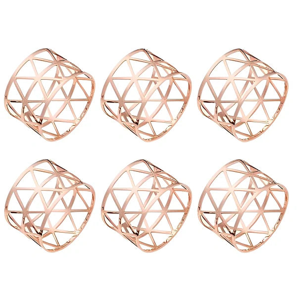 Kit Anéis Guardanapo Madrid de 6 peças - Cazehn