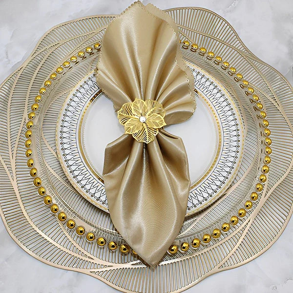 Kit Anéis Guardanapo Madrid de 6 peças - Cazehn