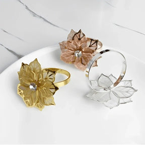 Kit Anéis Guardanapo Madrid de 6 peças - Cazehn