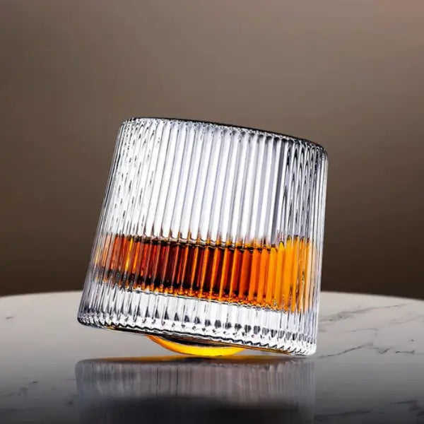 Jogo 6 Copos Whisky de Vidro Com Fundo Esférico- Cazehn