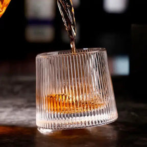 Jogo 6 Copos Whisky de Vidro Com Fundo Esférico- Cazehn