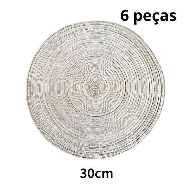 Conjunto Americano Prato Atenas de 6 peças - Cazehn