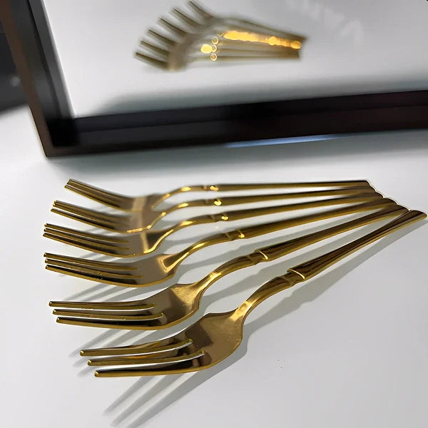 Jogo de Garfos para sobremesa Roma - Cazehn