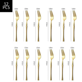 Jogo de Garfos para sobremesa Roma - Cazehn