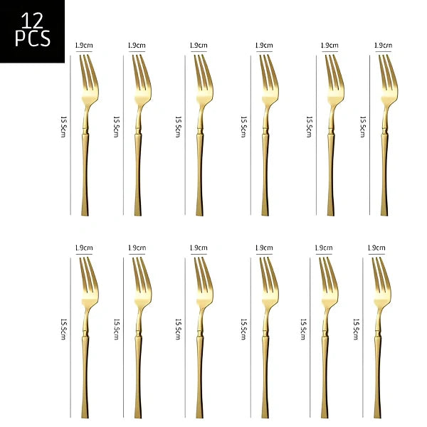 Jogo de Garfos para sobremesa Roma - Cazehn