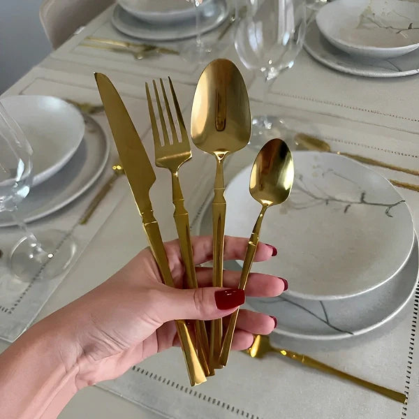 Jogo de Talheres de 24 Peças Roma - Cazehn