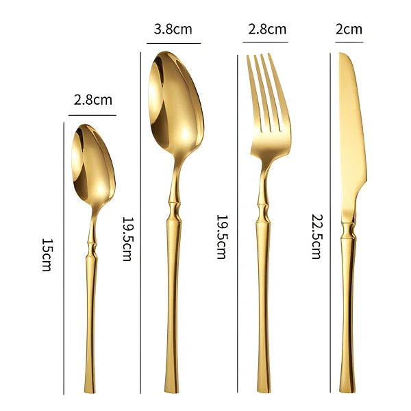 Jogo de Talheres de 24 Peças Roma - Cazehn