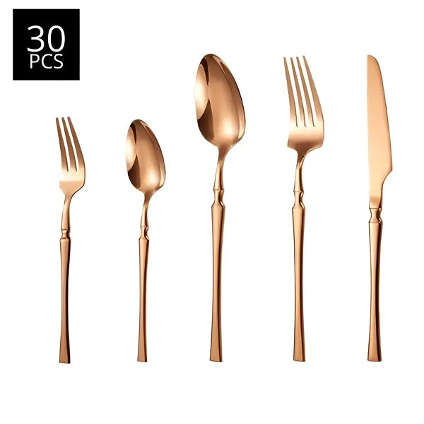 Jogo de Talheres Europeu de 30 Peças Roma - CaZehn